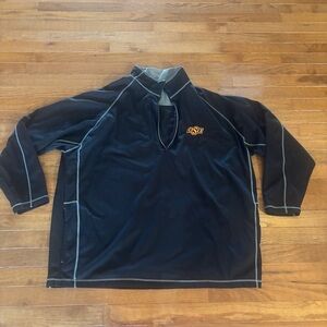 Men’s Antigua OkState quarter zip size XXL